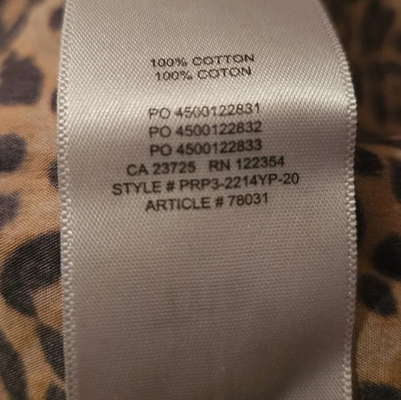 **SOLD** TNA Leopard Print Shirt - Picture 6 of 6